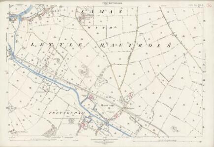 Norfolk XXXIX.12 (includes: Buxton With Lammas; Coltishall; Horstead With Stanninghall; Scottow) - 25 Inch Map