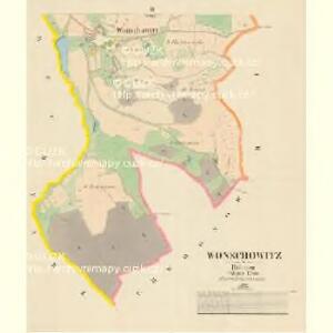 Wonschowitz - c5476-1-002 - Kaiserpflichtexemplar der Landkarten des stabilen Katasters