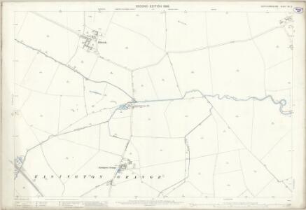 Northumberland (Old Series) XVI.2 (includes: Easington Grange; Easington; Elwick; Middleton; Outchester; Ross) - 25 Inch Map