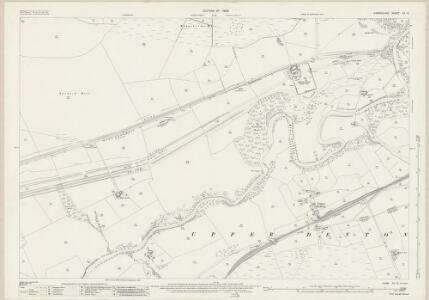 Cumberland XII.12 (includes: Thirlwall) - 25 Inch Map
