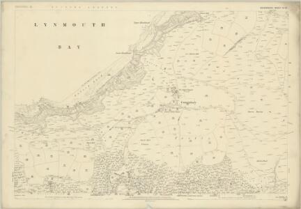 Devon III.10 (includes: Brendon; Countisbury; Lynton) - 25 Inch Map
