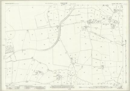 Wiltshire XXXIV.11 (includes: Bishops Cannings; Roundway) - 25 Inch Map