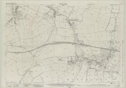 Somerset XCIII.1 (includes: Crewkerne; Misterton; West Crewkerne) - 25 Inch Map