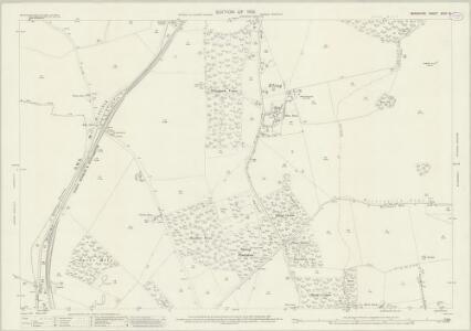Berkshire XXVII.15 (includes: Chieveley; Frilsham; Hampstead Norris; Hermitage; Yattendon) - 25 Inch Map