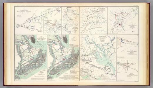 1st Corps Army of Virginia; Secessionville; Grand Lake Region.