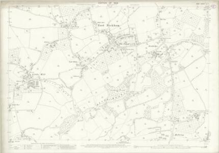 Kent LI.7 (includes: East Peckham; Yalding) - 25 Inch Map
