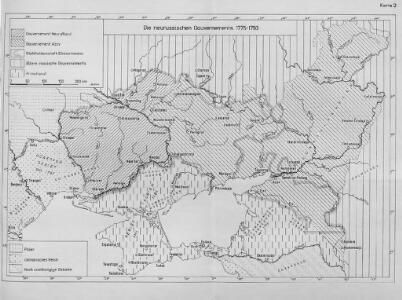 Die neurussischen Gouvernements 1775-1793