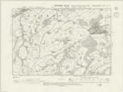 Montgomeryshire XLIII.NE - OS Six-Inch Map