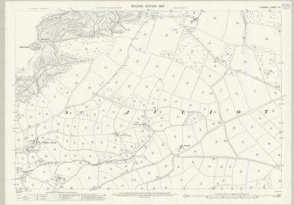 Cornwall X.4 (includes: Forrabury and Minster; St Juliot) - 25 Inch Map