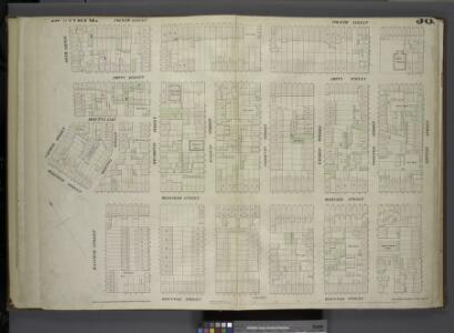 [Plate 58: Map bounded by West 4th Street, East 4th Street, Green Street, Houston Street, Hancock Street, Bleecker Street, Carmine Street, Sixth Avenue.]