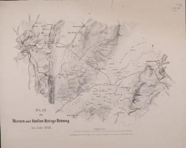 Plan zur vierten und fuenften Kriegs-Uebung im Jahr 1846