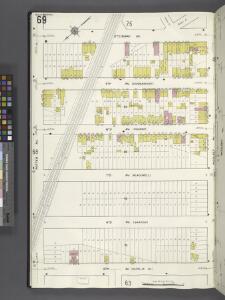 Queens V. 2, Plate No. 69 [Map bounded by Steinway Ave., Woolsey Ave., 4th Ave., Potter Ave.]