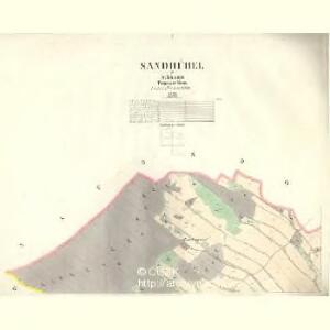 Sandhübel - m2286-2-001 - Kaiserpflichtexemplar der Landkarten des stabilen Katasters