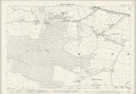 Essex (1st Ed/Rev 1862-96) LXX.9 (includes: Hawkwell; Hockley) - 25 Inch Map