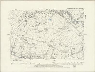 Yorkshire CCLXXXI.NW - OS Six-Inch Map