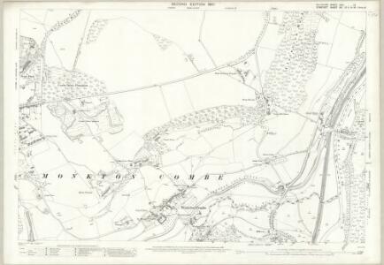 Wiltshire XXXI.12 (includes: Bath; Claverton; Limpley Stoke; Monkton Combe; Winsley) - 25 Inch Map