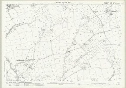 Devon XXXVIII.12 (includes: Bradworthy; Kilkhampton; Pancrasweek) - 25 Inch Map