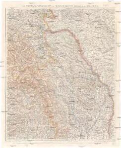 G. Freytags Detailkarte von Nord-Rumänien (Moldau) und der Bukowina