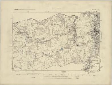 Worcestershire XXXIII.NE - OS Six-Inch Map