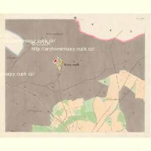 Sazawa - c6752-1-003 - Kaiserpflichtexemplar der Landkarten des stabilen Katasters