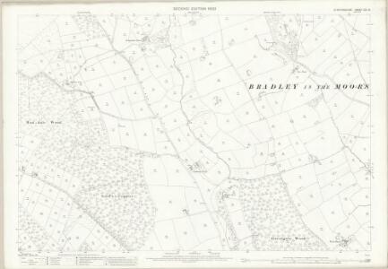 Staffordshire XIX.16 (includes: Alton; Cheadle; Checkley; Croxden) - 25 Inch Map