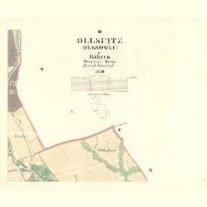 Ollspitz (Olssowec) - m2141-1-003 - Kaiserpflichtexemplar der Landkarten des stabilen Katasters