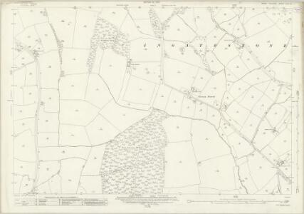 Essex (New Series 1913-) n LXII.15 (includes: Blackmore; Ingatestone and Fryerning; Mountnessing) - 25 Inch Map