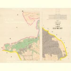 Zichlitz (Zichlic) - c9433-1-003 - Kaiserpflichtexemplar der Landkarten des stabilen Katasters
