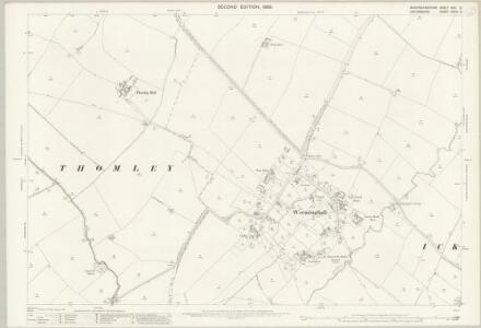 Buckinghamshire XXXI.12 (includes: Thomley; Worminghall) - 25 Inch Map
