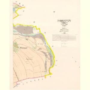 Podbrzezy (Podbřezy) - c5879-1-003 - Kaiserpflichtexemplar der Landkarten des stabilen Katasters