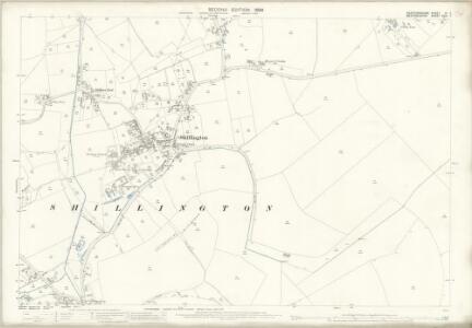 Hertfordshire VI.7 (includes: Pirton; Shillington) - 25 Inch Map