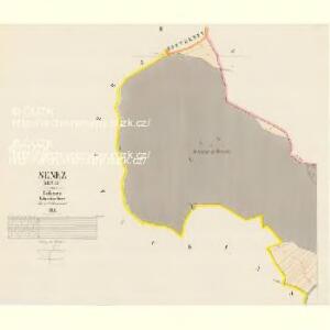 Senez (Senec) - c6841-1-002 - Kaiserpflichtexemplar der Landkarten des stabilen Katasters