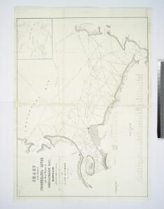 Chart of the mouth of Susquehanna River and head waters of Chesapeake Bay, Maryland / surveyed by order of Congress, under the direction of G.W. Hughes, U.S. Civil Engineer, by T.J. Lee and C.N. Hagner ; drawn by T.J. Lee, 1836.