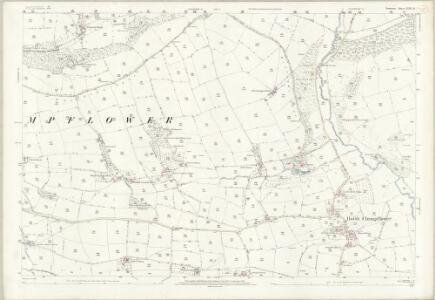 Somerset LVIII.16 (includes: Clatworthy; Huish Champflower; Wiveliscombe Without) - 25 Inch Map