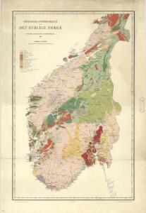 Geologiske kart 65: Geologisk oversigtskart over det sydlige Norge