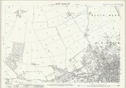 Lincolnshire XLVIII.13 (includes: Hallington; Louth; South Elkington) - 25 Inch Map