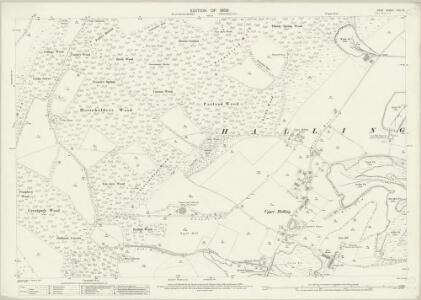 Kent XVIII.16 (includes: Halling; Snodland) - 25 Inch Map