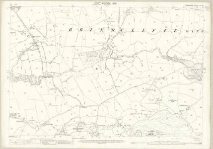 Lancashire LVI.16 (includes: Briercliffe; Worsthorne With Hurstwood) - 25 Inch Map
