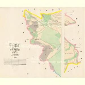Zandau (Zandow) - c9338-1-001 - Kaiserpflichtexemplar der Landkarten des stabilen Katasters