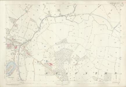Herefordshire XXV.13 (includes: Bredwardine; Letton; Staunton On Wye) - 25 Inch Map