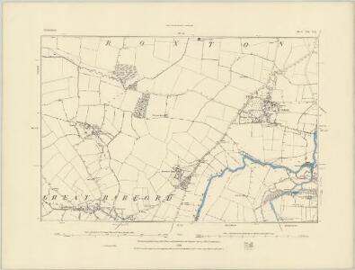 Bedfordshire XII.NW - OS Six-Inch Map