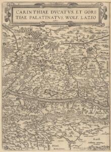 Carinthiae Ducatus, Et Goritiae Palatinatus [Karte] , in: Theatrum orbis terrarum, S. 356.