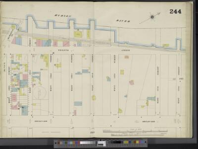 Manhattan, V. 11, Double Page Plate No. 244 [Map bounded by Hudson River, W. 138th St., Boulevard, W. 130th St.]