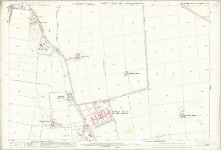Lincolnshire LXX.15 (includes: Bracebridge Heath; Canwick; Lincoln) - 25 Inch Map
