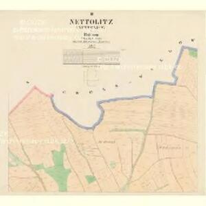 Nettolitz (Nettolice) - c5074-1-002 - Kaiserpflichtexemplar der Landkarten des stabilen Katasters