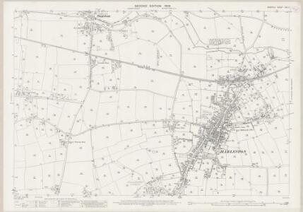 Norfolk CVI.11 (includes: Needham; Redenhall With Harleston; Starston) - 25 Inch Map
