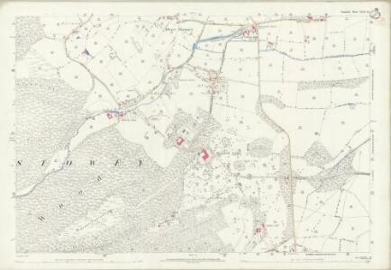 Somerset XLIX.10 (includes: Over Stowey; Spaxton) - 25 Inch Map