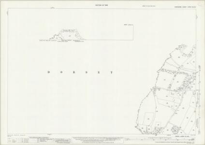 Hampshire and Isle of Wight LXXVII.15 & 12 (includes: Hampreston; Poole) - 25 Inch Map