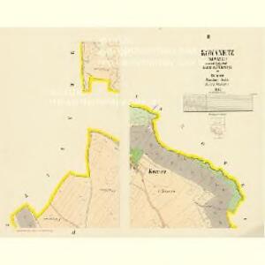 Kowanetz (Kowanec) - c3434-1-002 - Kaiserpflichtexemplar der Landkarten des stabilen Katasters