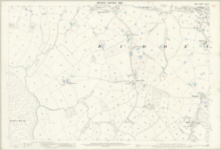 Kent LXXI.2 (includes: Biddenden) - 25 Inch Map